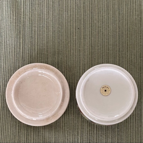 VTG Takahashi Box Porcelain with Peacocks & Gold Rim - Picture 11 of 11